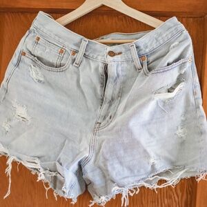 Madewell Momjean Denim Short